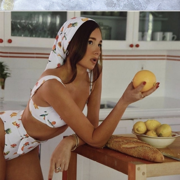 Tropical fruit bikini set - Picture 7 of 10